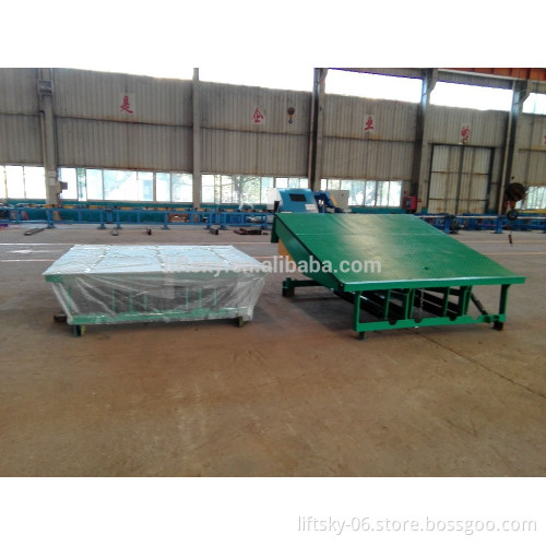 LSH12-680D 12000kg mechanical dock leveler